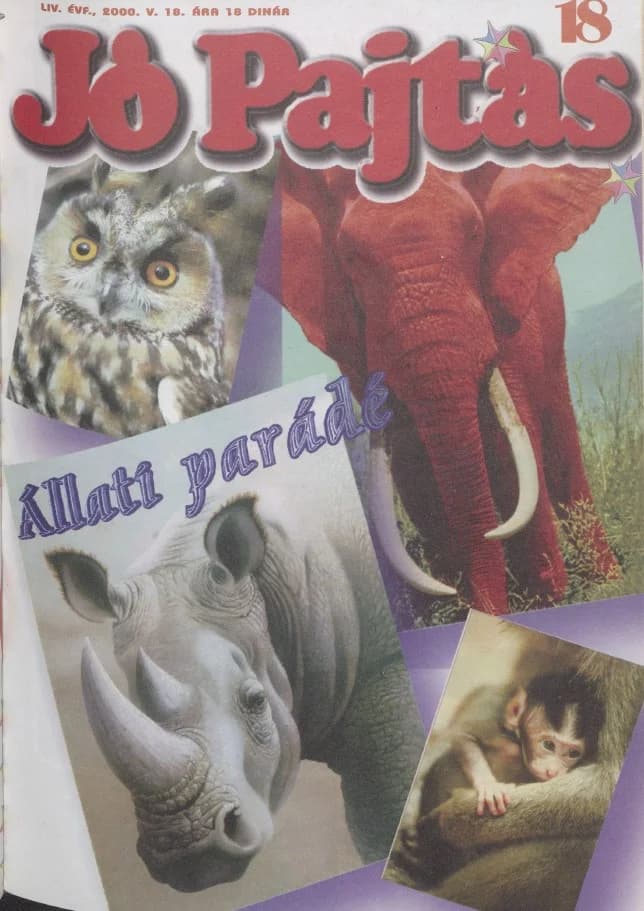 Jó Pajtás, 54. évf. 2000. május 18. 18. sz.