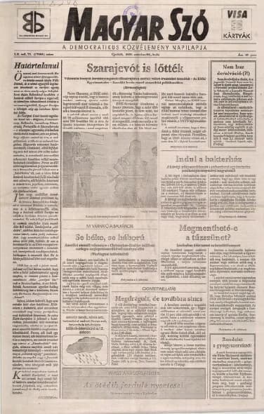 Magyar Szó, 52. évf. 1995. március 28. 72. sz. 1–16. oldal