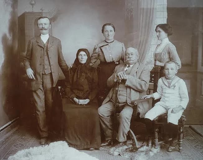 A bezdáni Kalinka család tagjai