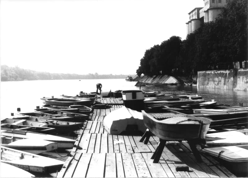 A zentai csónak kikötő