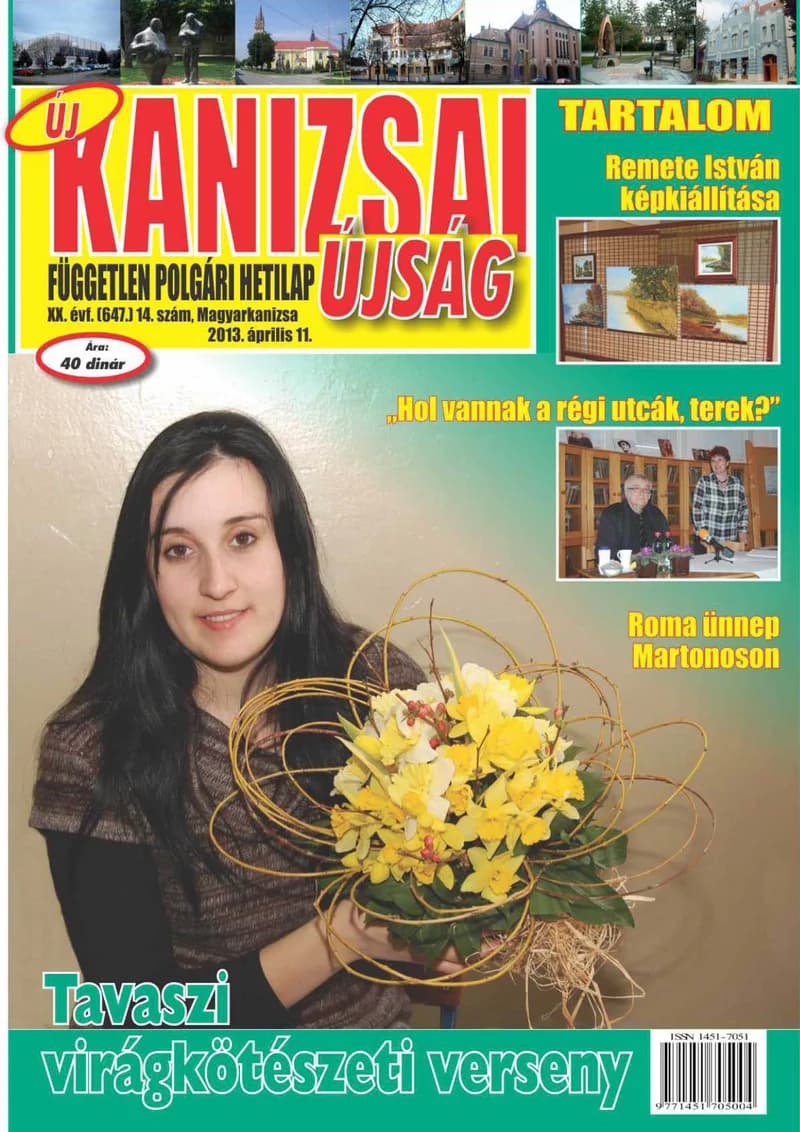 Új Kanizsai Újság, 20. évf. 2013. április 11. 14. sz.