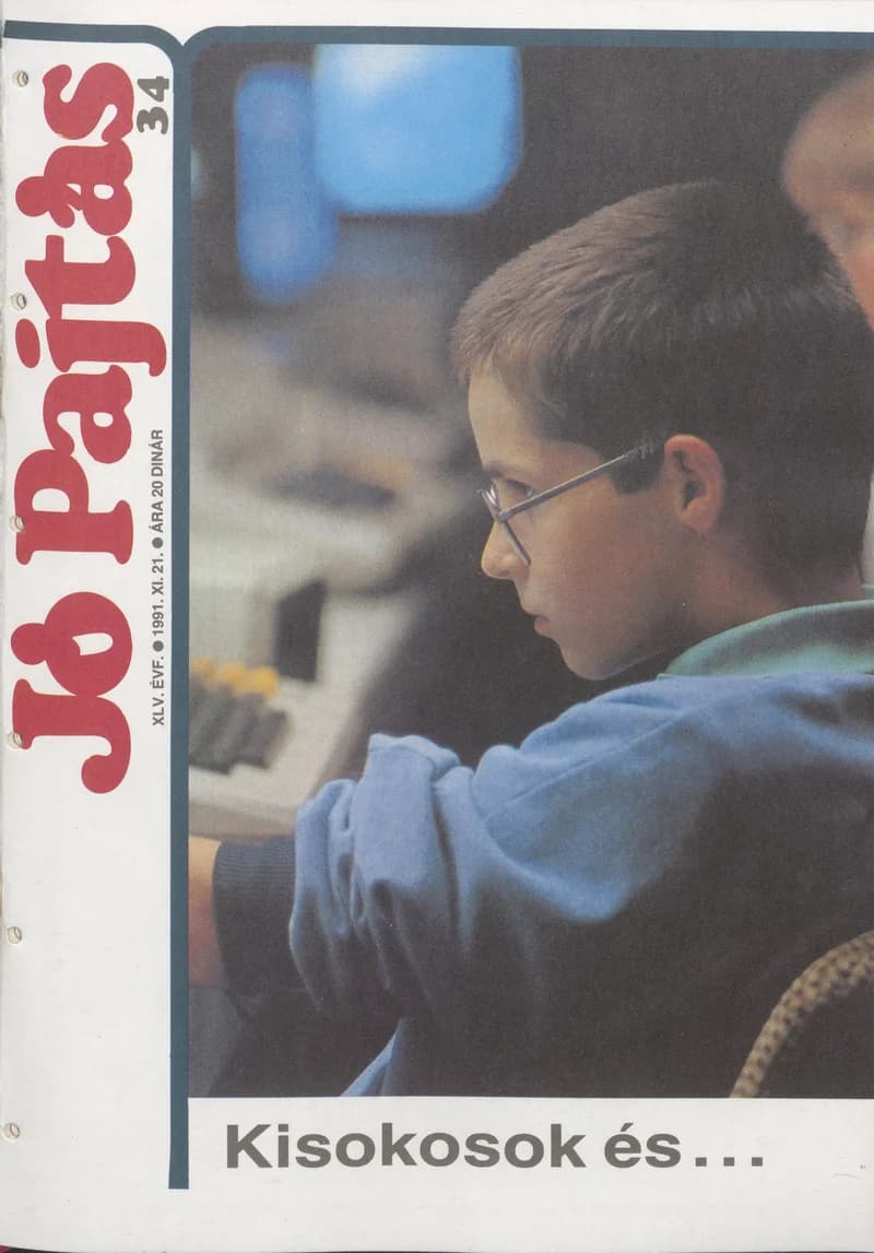 Jó Pajtás, 45. évf. 1991. november 21. 34. sz.