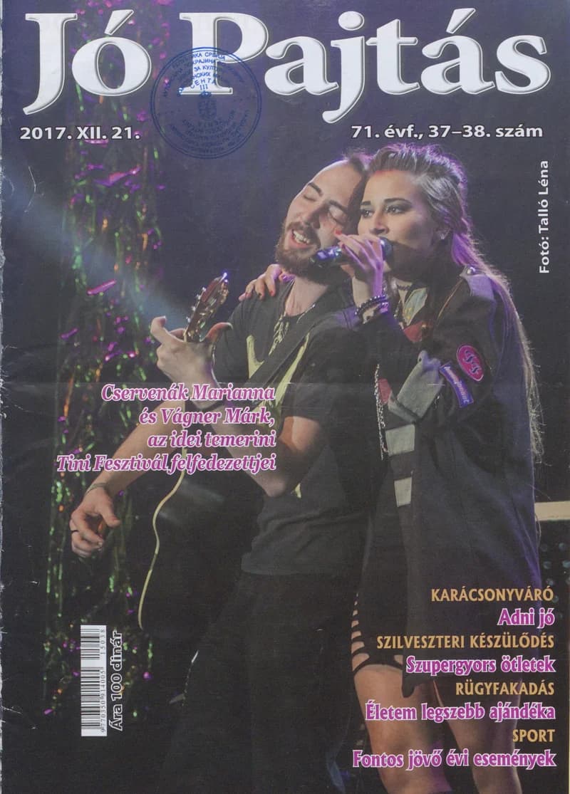Jó Pajtás, 71. évf. 2017. december 21. 37–38. sz.