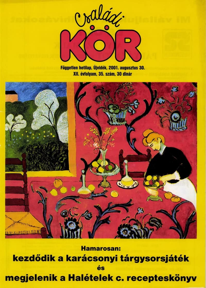 Családi Kör, 12. évf. 2001. augusztus 30. 35. sz.