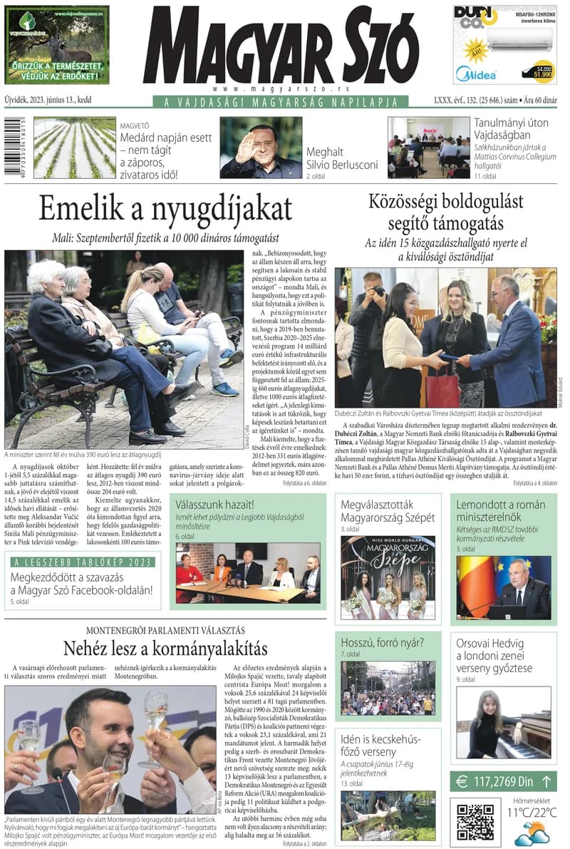 Magyar Szó, 80. évf. 2023. június 13. 132. sz. 1–20. oldal