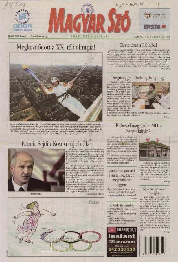 Magyar Szó, 63. évf. 2006. február 11. – 12. 33. sz. 1–28. oldal