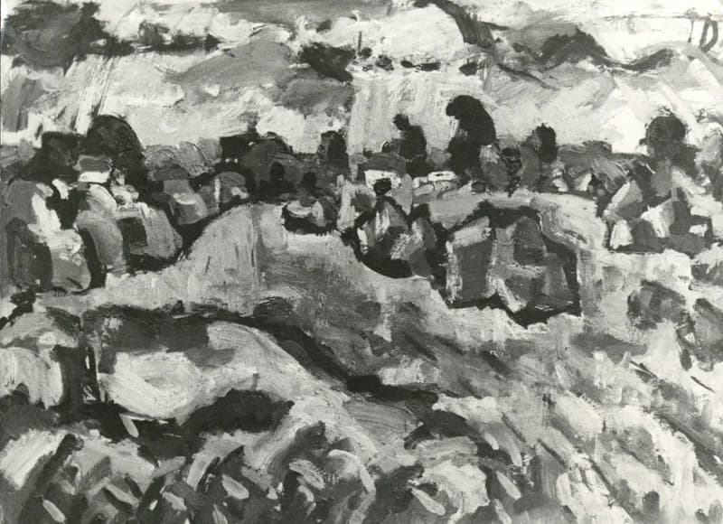 Konjović Milan festménye