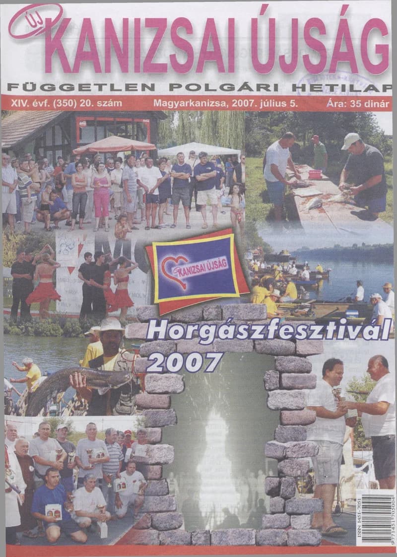 Új Kanizsai Újság, 14. évf. 2007. július 5. 20. sz.