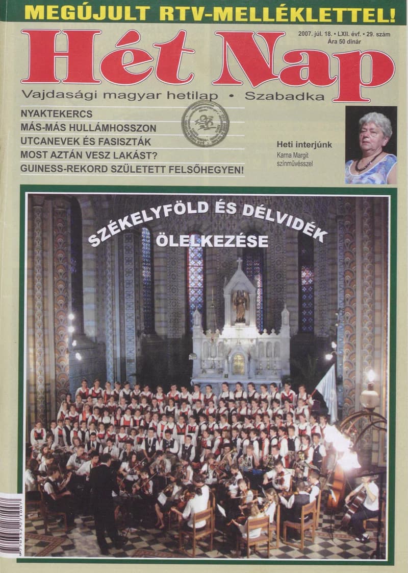 7 Nap, 62. évf. 2007. július 18. 29. sz.