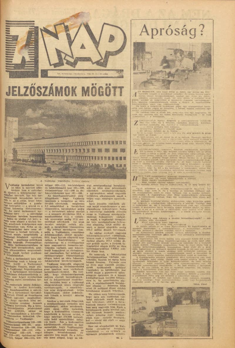 7 Nap, 11. évf. 1956. április 15. 16. sz.