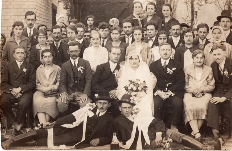 Esküvői csoportkép