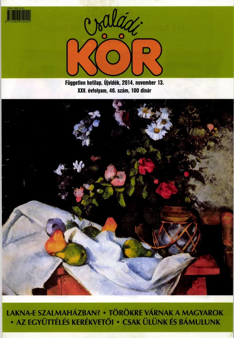 Családi Kör, 25. évf. 2014. november 13. 46. sz.