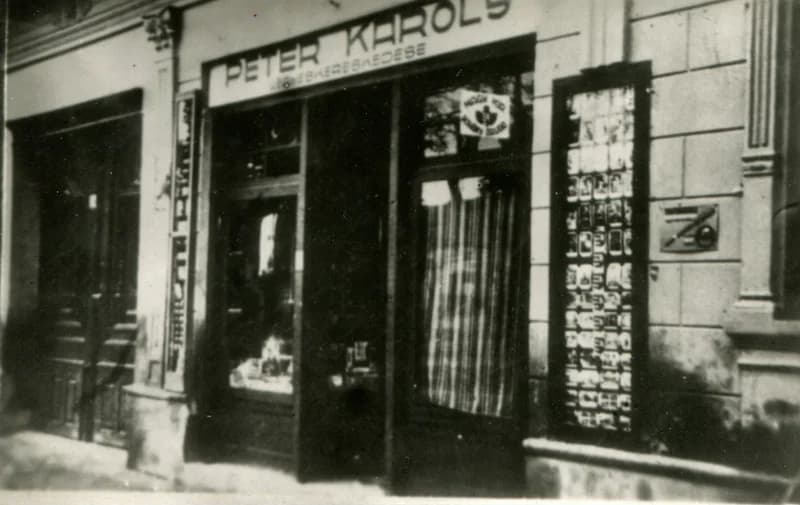 Péter Károly üzlete