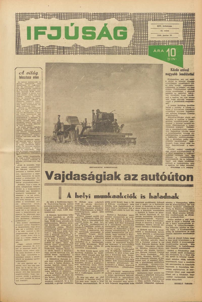 Ifjúság, 14. évf. 1958. június 19. 25. sz.