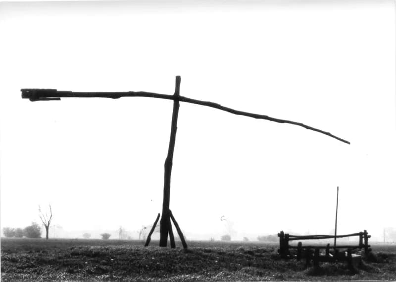 Birkaól és gémeskút Zenta környékén