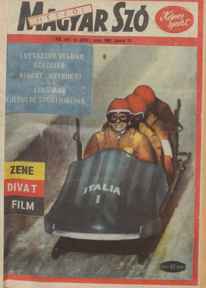 Hétfői Magyar Szó, 19. évf. 1962. január 15. 13. sz.