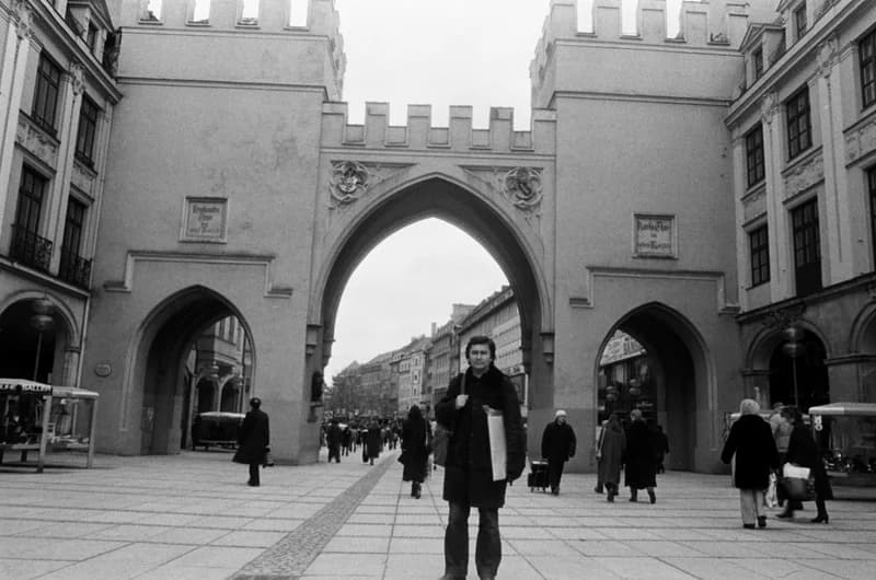 NSZK - Stuttgartban  Göncz Jánosnál