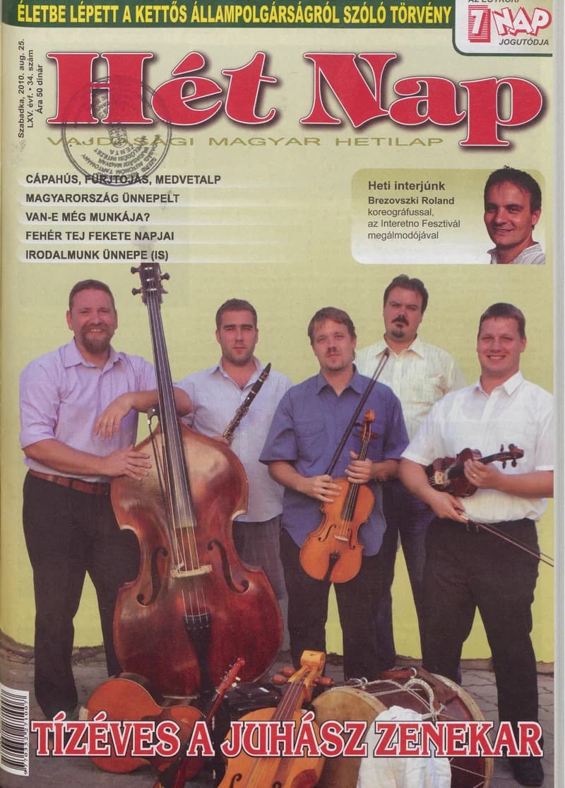 7 Nap, 65. évf. 2010. augusztus 25. 34. sz.