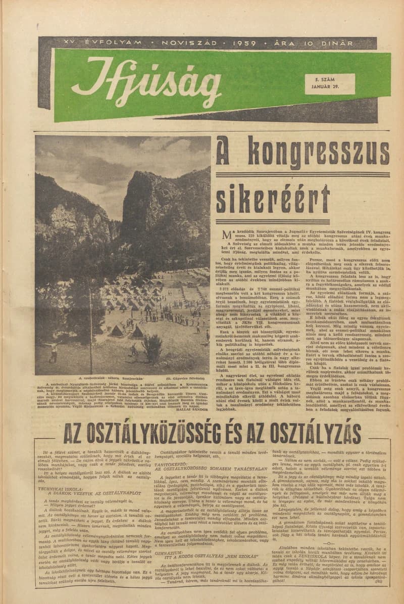 Ifjúság, 15. évf. 1959. január 29. 5. sz.