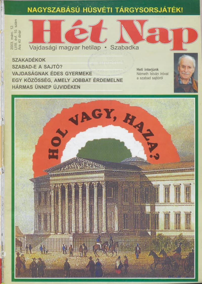 7 Nap, 58. évf. 2003. március 12. 10. sz.