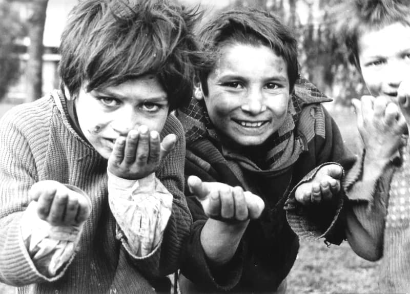 Roma család a zentai szeméttelepen