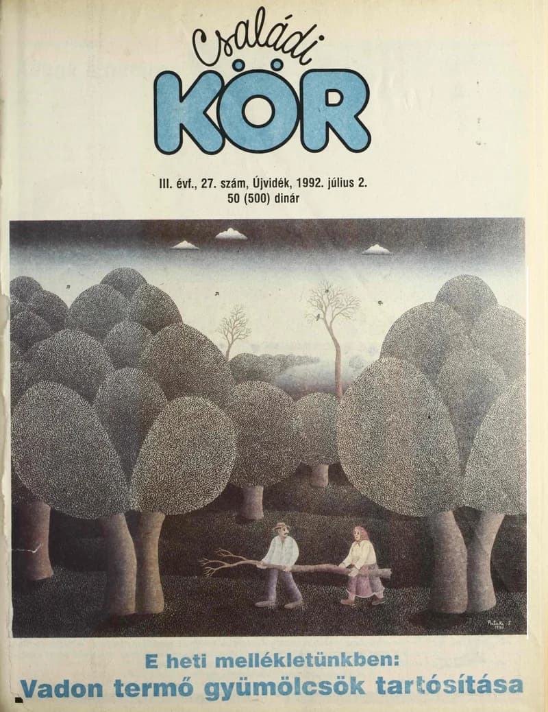 Családi Kör, 3. évf. 1992. július 2. 27. sz.