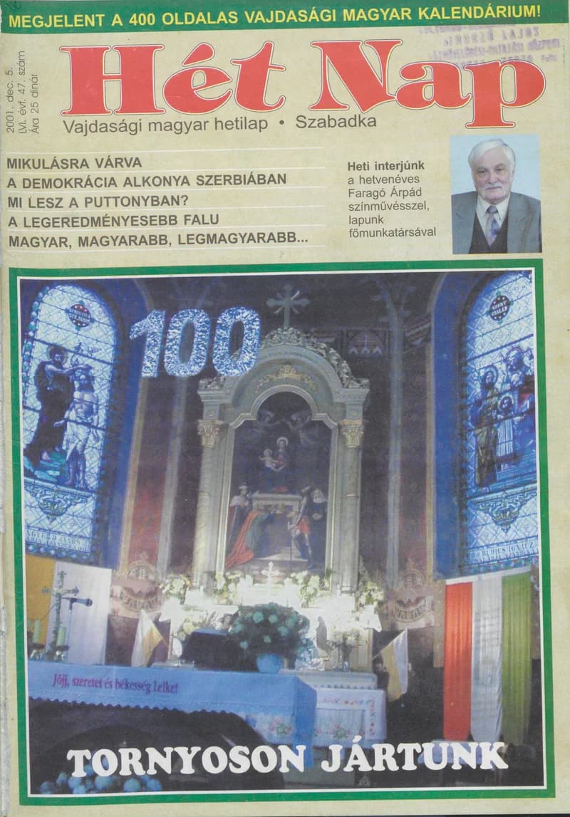 7 Nap, 56. évf. 2001. december 5. 47. sz. 1–68. oldal