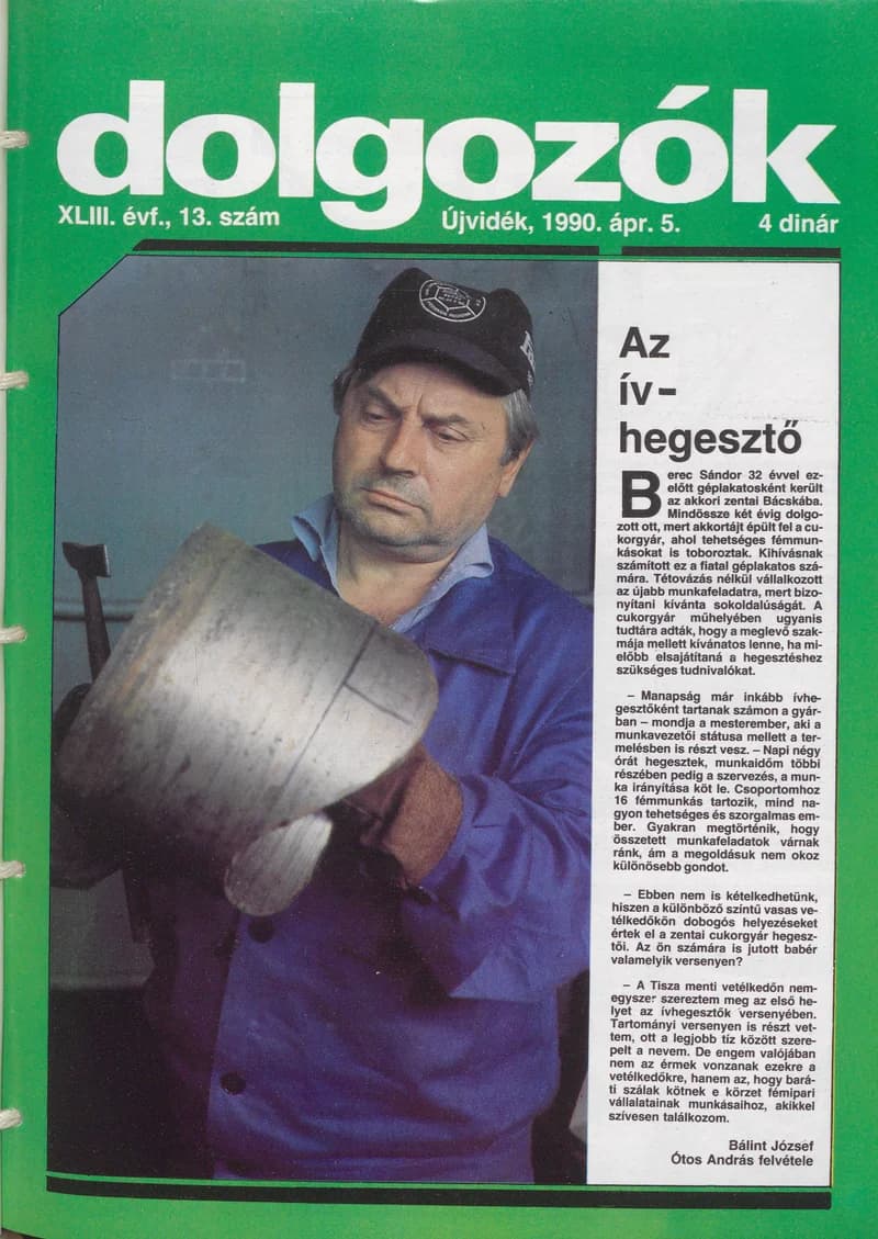 Dolgozók, 44. évf. 1990. április 5. 14. sz.