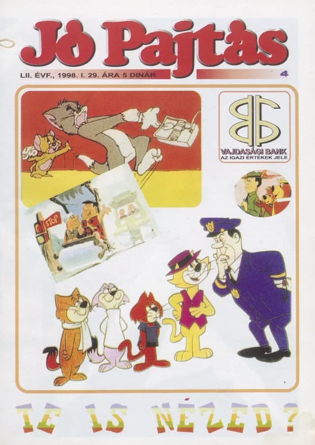 Jó Pajtás, 52. évf. 1998. január 29. 4. sz.