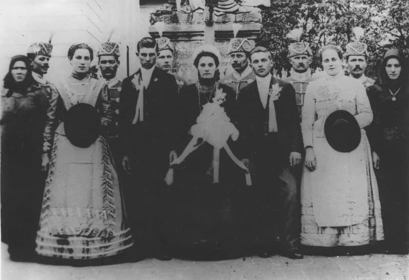 Fiatal legény temetése