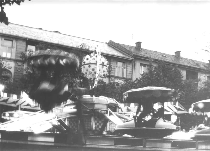 Vidámpark Zentán a parkban