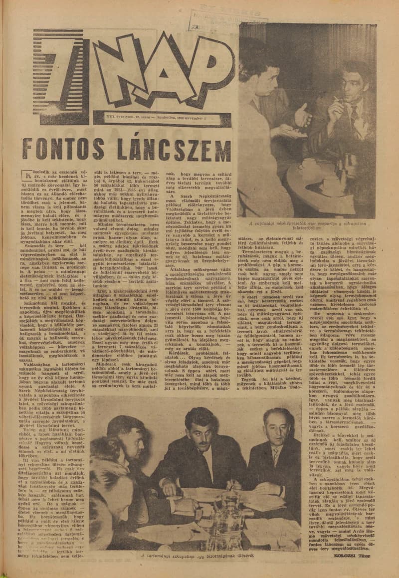 7 Nap, 13. évf. 1958. november 23. 48. sz. 1–28. oldal