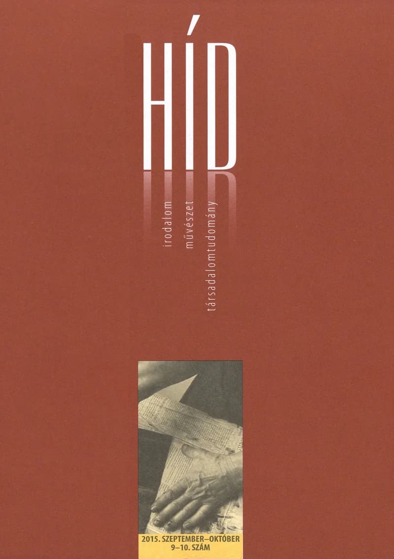 Híd, 79. évf. 2015. szeptember – október. 9–10. sz. 1–163. oldal