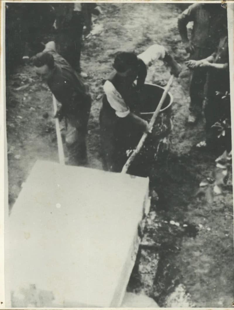 Építkezés - mészoltás