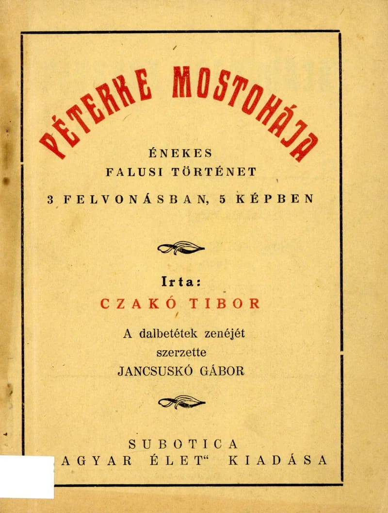 Péterke mostohája
