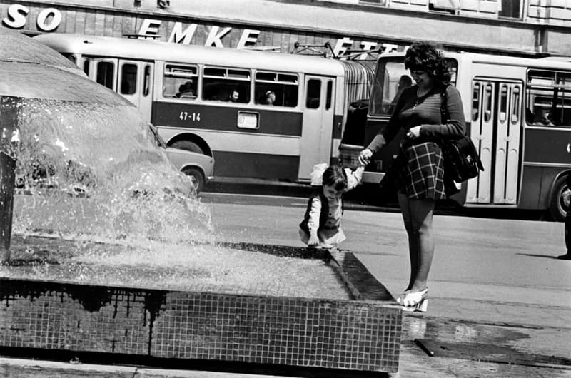 Budapest (ismeretlen nő a lányával)