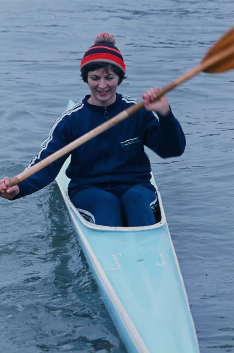 Koncz Klára országos bajnok (kajak egyes)