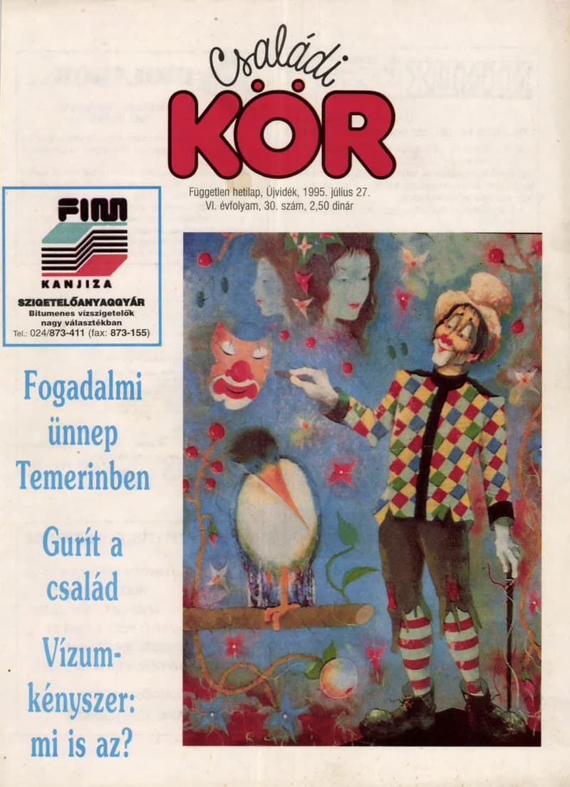 Családi Kör, 6. évf. 1995. július 27. 30. sz.
