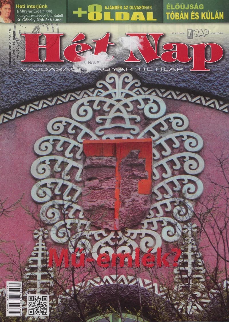 7 Nap, 67. évf. 2012. április 18. 16. sz.
