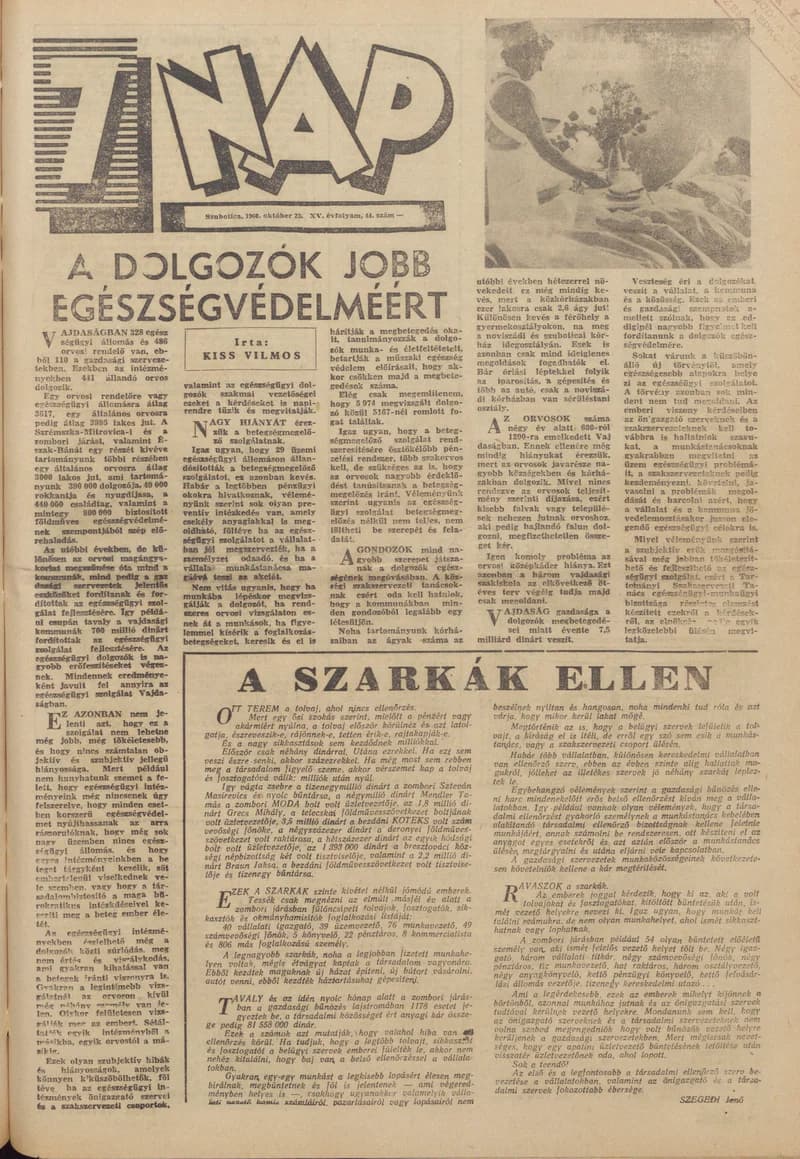 7 Nap, 15. évf. 1960. október 23. 44. sz. 1–24. oldal