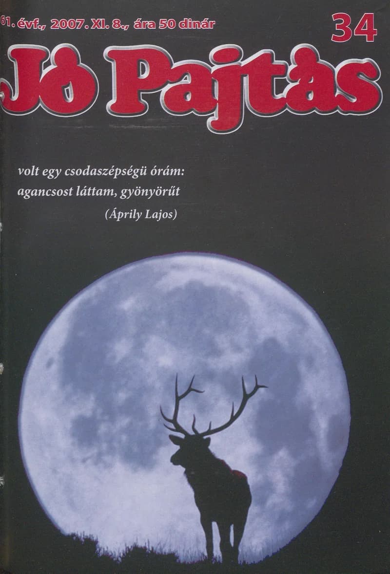 Jó Pajtás, 61. évf. 2007. november 8. 34. sz.