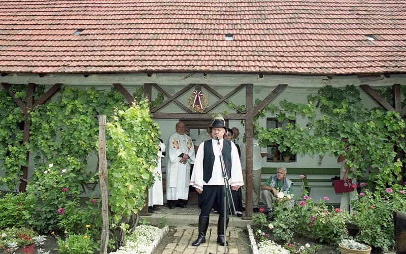 A temerini Tájház ünnepi megnyitója, 2003.7.19.