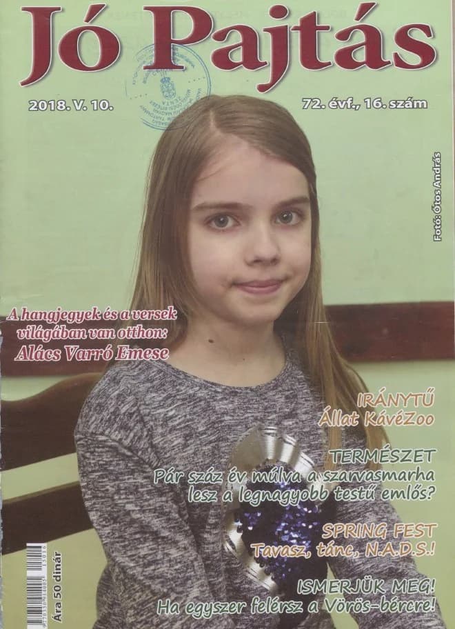 Jó Pajtás, 72. évf. 2018. május 10. 16. sz.