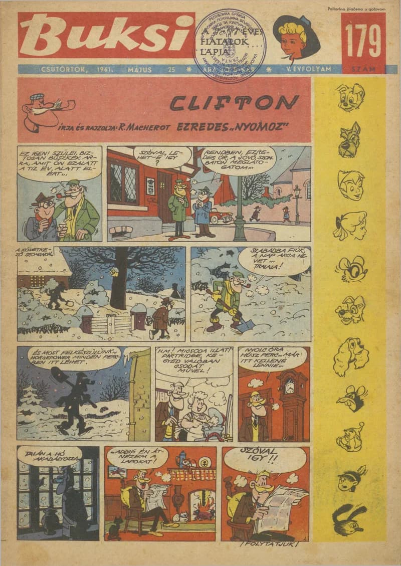 Buksi, 5. évf. 1961. május 25. 179. sz.