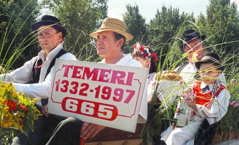 Illés-napi menet Temerinben, 1997. július 20-án