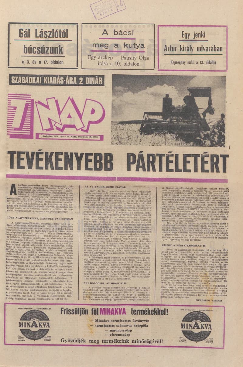 7 Nap, 30. évf. 1975. július 18. 28. sz. 1–28. oldal