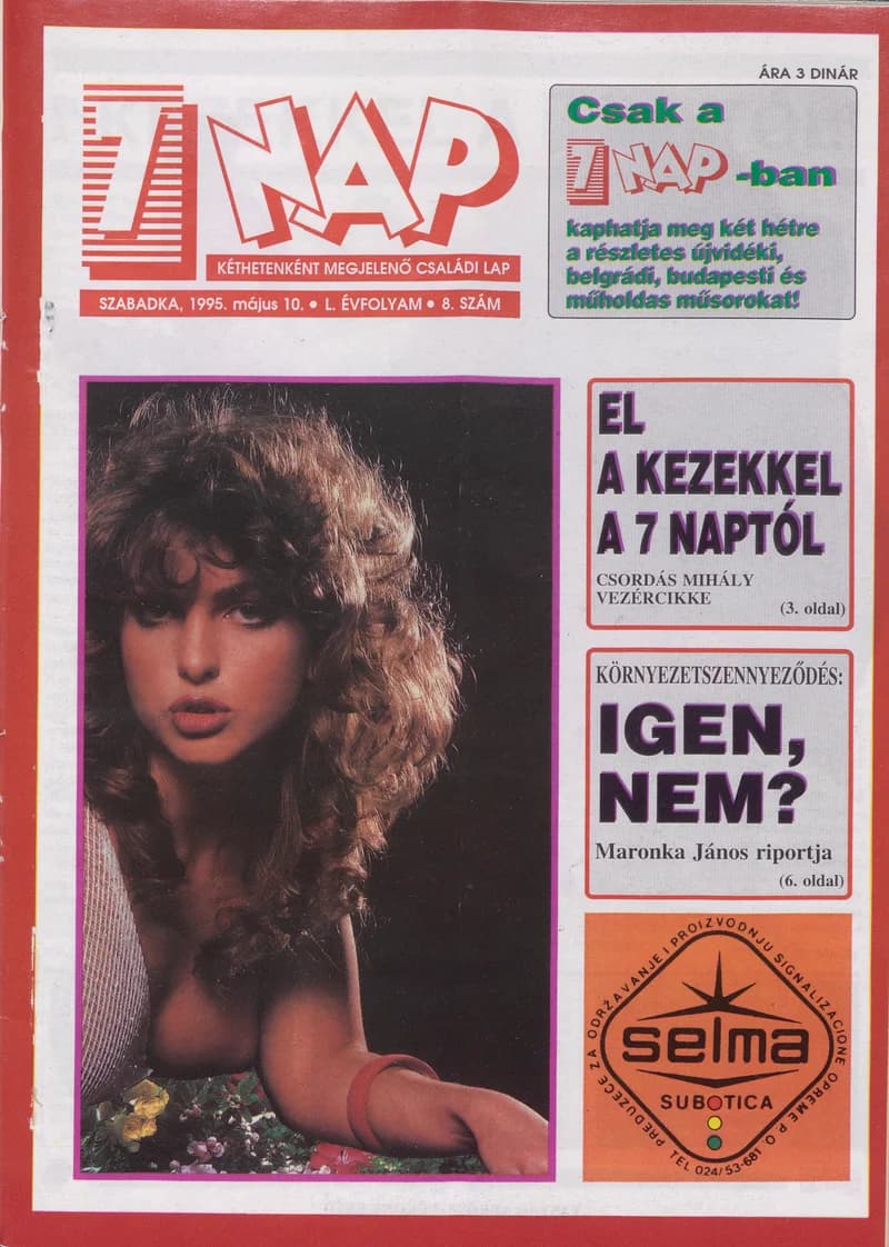 7 Nap, 50. évf. 1995. május 10. 8. sz. 1–52. oldal