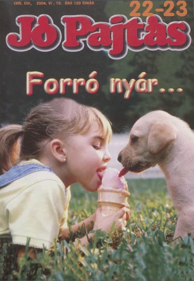 Jó Pajtás, 58. évf. 2004. június 10. 22–23. sz.