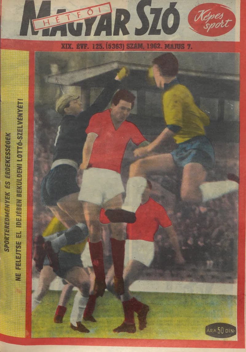 Hétfői Magyar Szó, 19. évf. 1962. május 7. 125. sz.