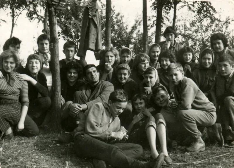 Kirándulás az ártéri erdőbe a gimnáziumi osztállyal